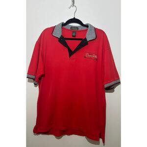 Ash City WOODWARD DREAM CRUISE Detroit Polo Shirt Short Sleeve Vintage Mens L